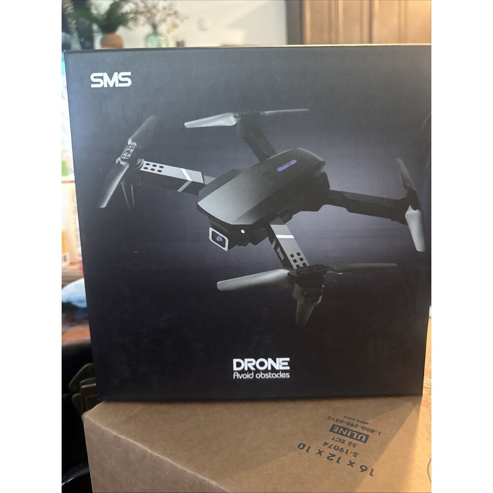 SMS Drone Avoid Obstacles 4K Camara Black MSRP: $299 NIB